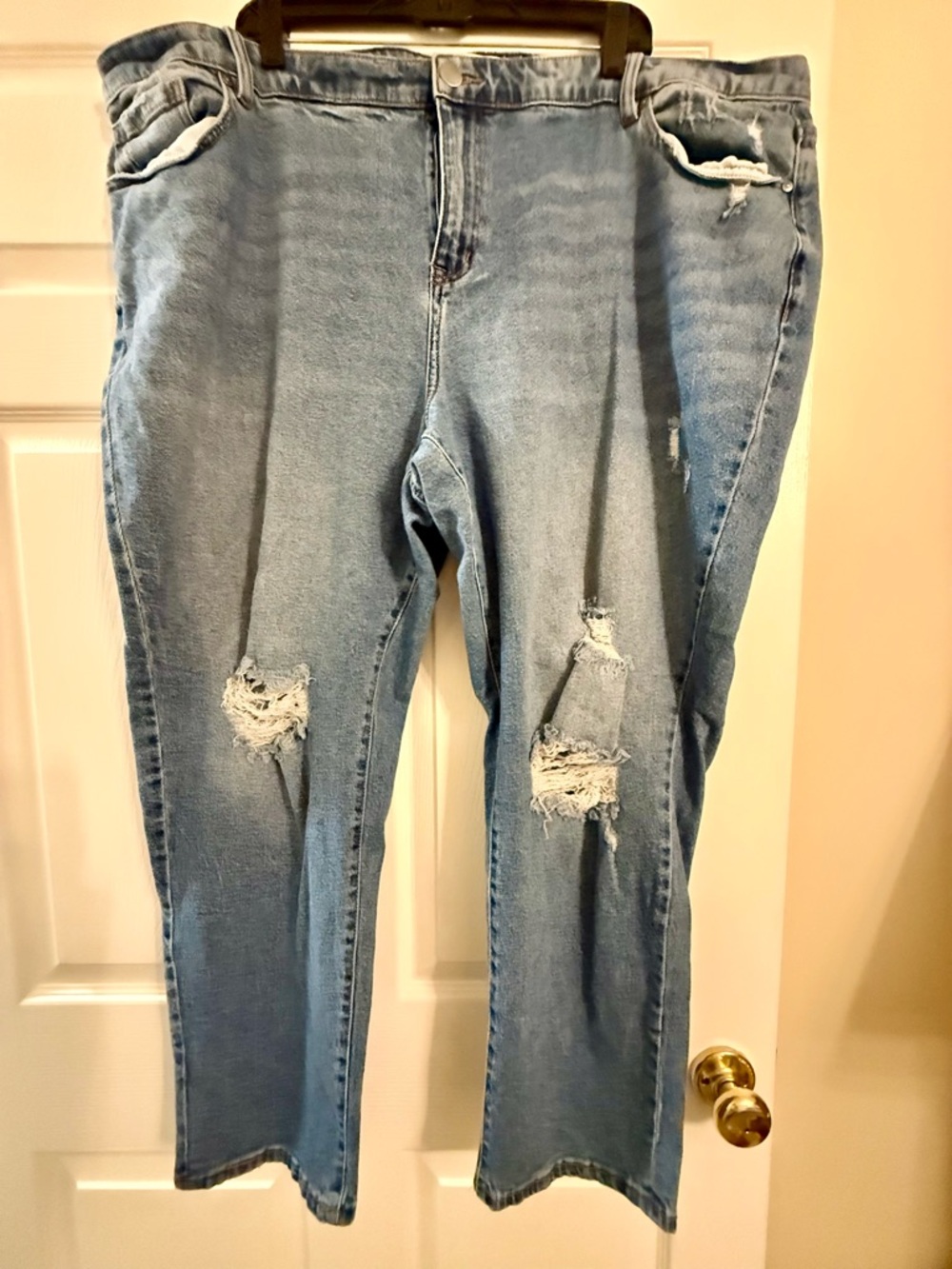 Lane Bryant Distressed Jeans, size 24